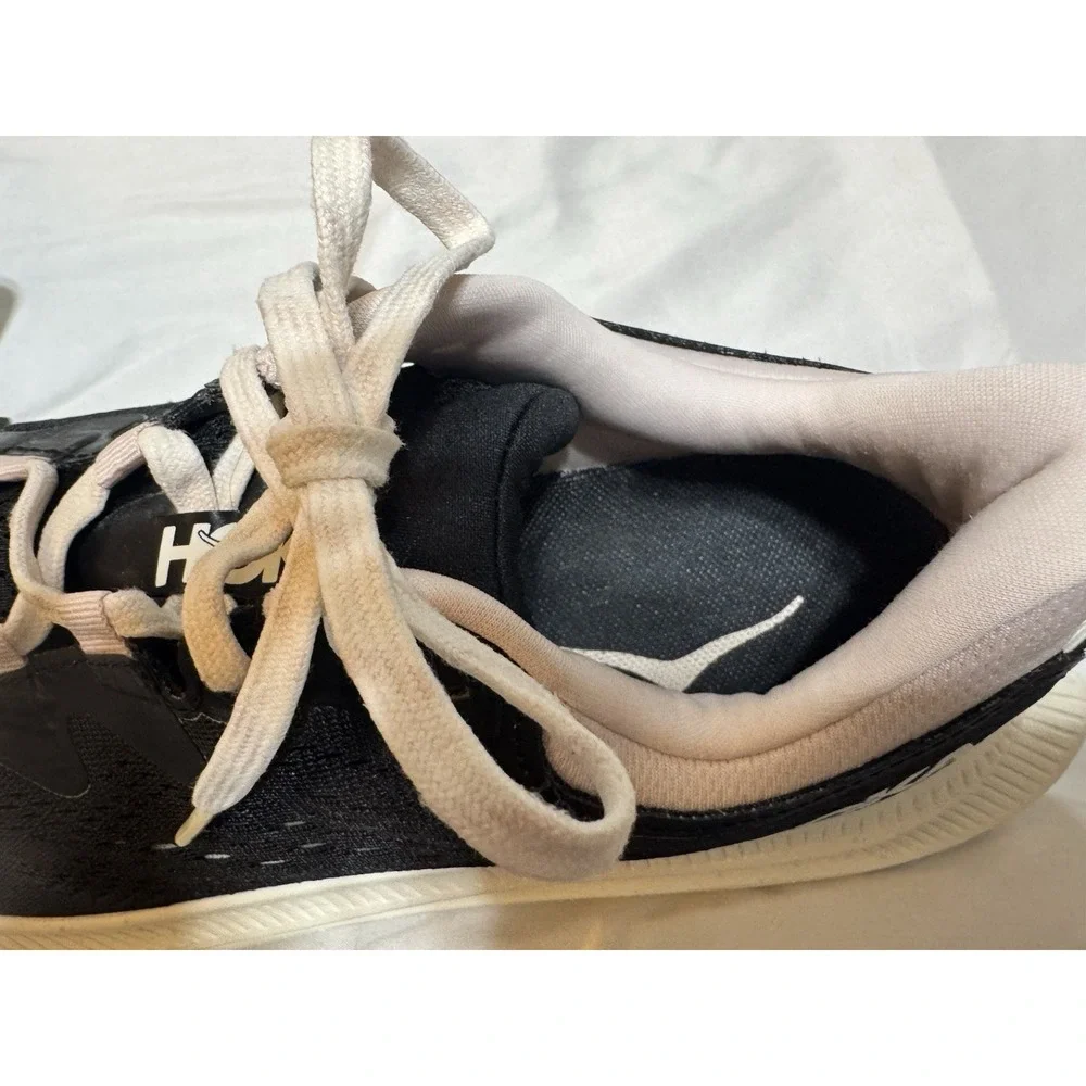 Womens Size 9 Hoka Kawana Black Sail Walking Tennis Shoes